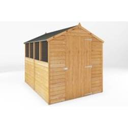 Waltons Mercia 8x6ft Overlap Shed (Building Area )