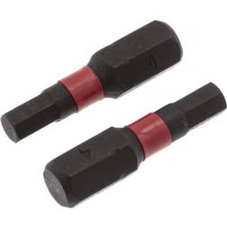 Pela 507846 Bits insex, 2-pack 6x25 mm