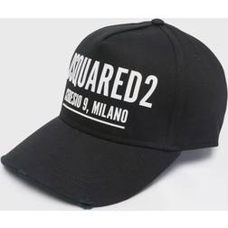 DSquared2 Milano Logo Baseball Cap Black