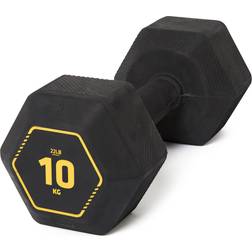 CORENGTH 10kg Cross Training & Weight Training Hexagonal Dumbbell