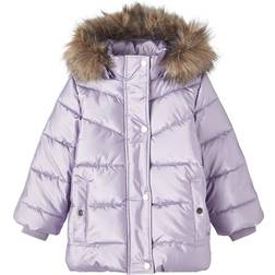 Name It Maggy Puffer Jacket - Lavender Grey (13218548)