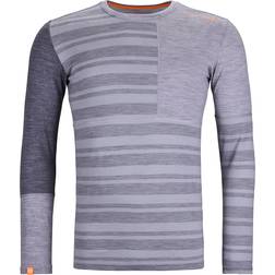 Ortovox Herren 185 Rock'N'Wool Longsleeve grau