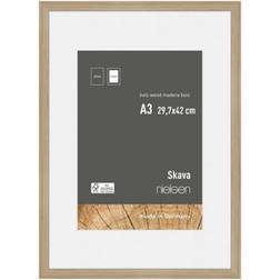 Nielsen Skava A3 White Picture With A4 Mount Photo Frame