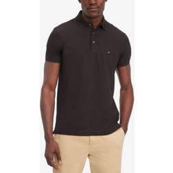 Tommy Hilfiger Men's Slim Fit 1985 Polo Black