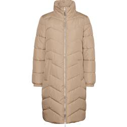 Vero Moda Liga Coat - Brown/Nomad