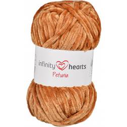 Infinity Hearts Petunia Garn 19 Ljusbrun