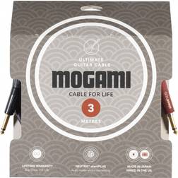 Mogami Ultimate Instrument Cable Straight jacks, 3m