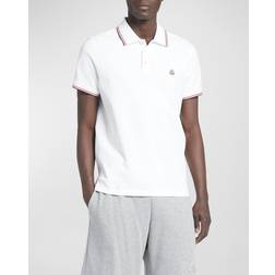 Moncler Black Patch Polo 999 BLACK