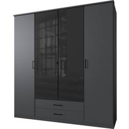 WIMEX Soest Graphite Black Wandschrank 135x199cm