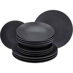 Creatable Soft Touch Black 12 Delar Servis 12st
