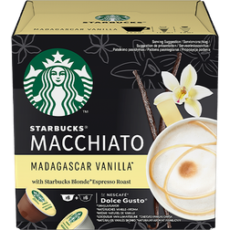 Starbucks MADAGASCAR VANILLA MACCHIATO KAFFEKAPSLER BY NESCAFE DOLCE GUSTO 12pcs