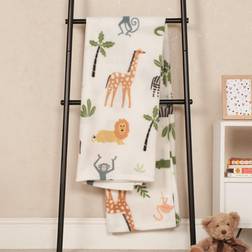 OHS Safari Fleece Blankets White