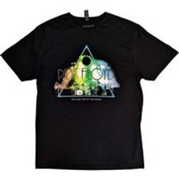 Pink Floyd Live Band Rainbow T-shirt - Black