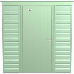 ShelterLogic Arrow 6 4 Green Metal Storage Shed With Pent Style Roof 21 Sq. (Building Area )