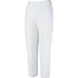 Mizuno Girls' Belted Softball Pants, XL, White Holiday Gift