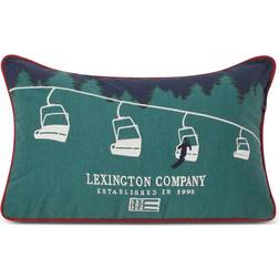 Lexington Ski Lift Komplettes Dekokissen Grün (40x30cm)