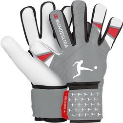 Derbystar Bundesliga Goalie Torwarthandschuhe Kinder grau schwarz rot