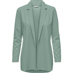 JDY Geggo Long Blazer - Teal Blue