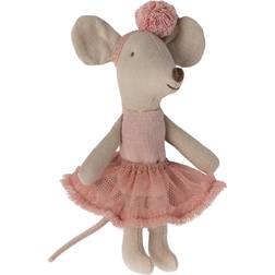 Maileg Ballerina Mouse Little Sister 11cm