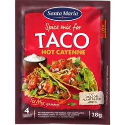 Santa Maria Taco Spice Mix Hot Cayenne 28g