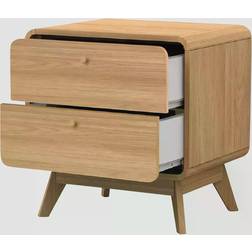 Loft24 Cassie Oak/Oak Sängbord 39x51cm