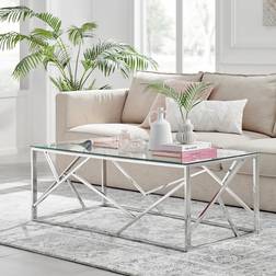 Furniturebox Furniturebox Amalfi Silver Coffee Table