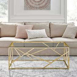 Furniturebox Furniturebox Amalfi Gold Coffee Table