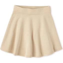 The Children's Place The Children's Place Girls' Uniform Active French Terry Skort Sandy