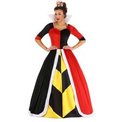 Fun Costumes Deluxe Disney Queen of Hearts Costume Dress for Women Disney