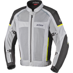 Büse Herren Motorrad Jacket Super Leichte Sommerjacke - Hellgrau