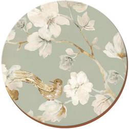 Tops Duck Egg Floral Bird Premium Coaster 4pcs