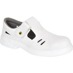 Portwest Steelite Ebro ESD Safety Sandals - White