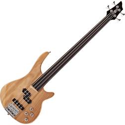 Gear4music Chicago Fretless Bass Guitar by Gear4music, Natural