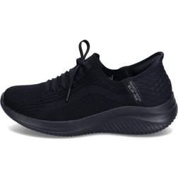 Skechers Damen Ultra Flex 3.0 Brilliant Path Schwarz/Schwarz, Weit