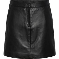 Y.A.S Lyma Leather Skirt -