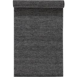 Scandi Living Lea wool carpet Black
