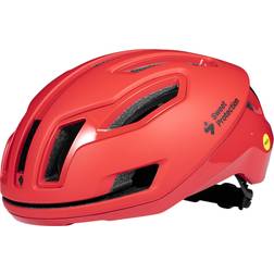 Sweet Protection Falconer 2Vi MIPS Cykelhjälm Lava 53-56 cm Röd