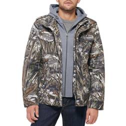 Levi's Men’s Two Pocket Hooded Trucker Jacket - True Tree/Sherpa Lined