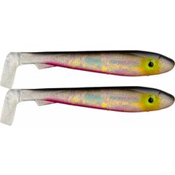 Svartzonker McRubber Junior 17cm 2-pack Söder Custom Red Ghost Flash
