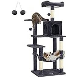 Feandrea Kattträd, kattlägenhet hängmatta, 143 Smoky PCT161G01
