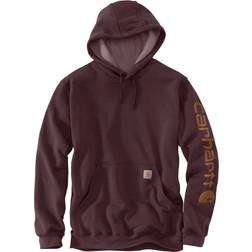 Carhartt Men's Midweight Hooded Logo Sweatshirt PURPLE