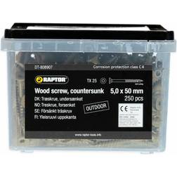 Raptor TX 25 5X50mm 250st