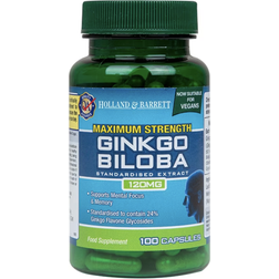 Holland & Barrett Maximum Strength Ginkgo Biloba 120mg 100 st
