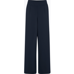 Ichi Kate Wide Pant Long Brun