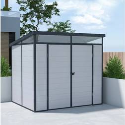 BillyOh Stafford Pent Plastic Shed 8x6 (Building Area )