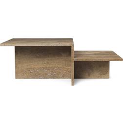 ferm LIVING Distinct Dark Brown Soffbord 55x100cm