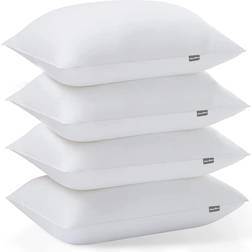 Adam Home Twin Pillow-Medium-4pk Bed Pillow (44.4x32.2cm)