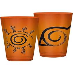 ABYstyle Naruto Konoha & Seal Trinkglas 40cl 2Stk.