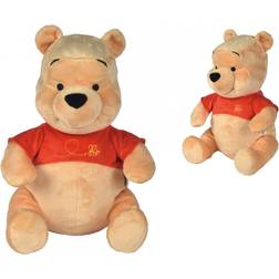 Simba 6315872711 Disney Nalle Puh, 35 cm plyschdjur, Puh-björn, från de första månaderna av livet