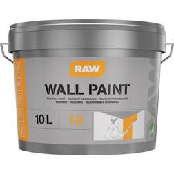 Raw SILKESMATT Väggfärg Vit 10L